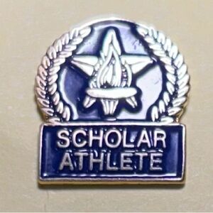 Scholar Athlete Student Award Lapel Pin